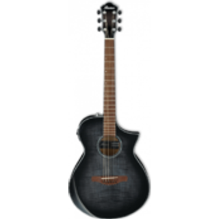 Ibanez AEWC400-TKS Transparent Black Sunburst elektroakustisk guitar