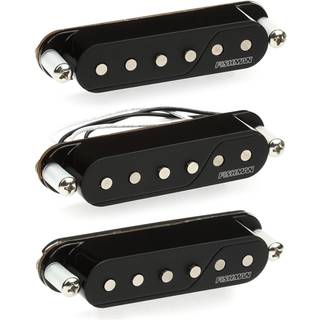 Fishman Fluence Single Width Strat Set Black Enkelt pickup