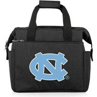 Picnic Time NCAA North Carolina Tar Heels On The Go Lunch Bag Soft Cooler Lunch Box Isoleret frokostpose (sort) 10 x 6 x 10.5