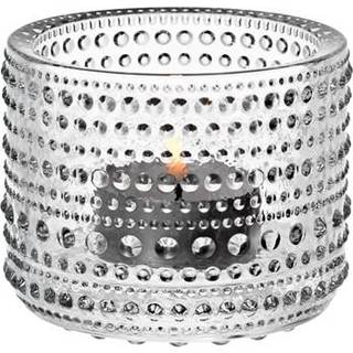Iittala Kastehelmi Lanterne 6,4 Cm - Fyrfadsstager Glas Heather - 1070205