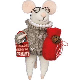 Primitiver af Kathy Grammy Mouse Critter: Fantastisk til husopvarmningsgave eller ethvert k?kken eller stue