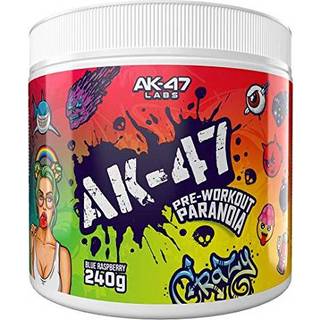 A₭-47 LABS PRE-WORKOUT 120 PORTIONER - Blue Raspberry