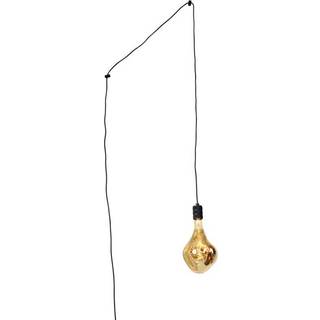 Design hængelampe sort med stik inkl LED lampe dæmpbar - Cavalux