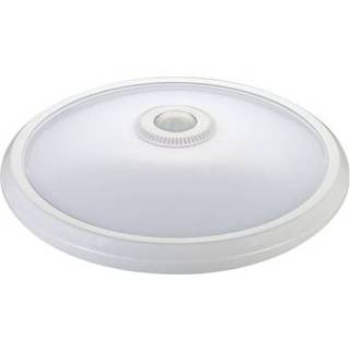 V-Tac 12W LED sensorlampe - Samsung LED chip, PIR sensor, IP20 indendørs, 230V, inkl. lyskilde - Dæmpbar : Ikke dæmpbar, Kulør : Neutral