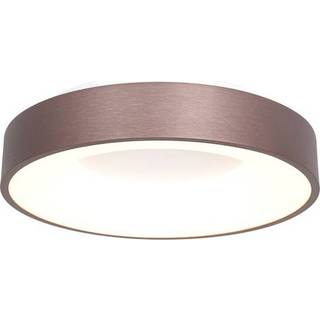 LED-loftslampe Ringlede, 2.700 K Ø 38 cm bronze
