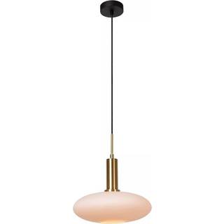 Singala pendellampe, Ø 30 cm, glas, 1 lyskilde, opal, E27
