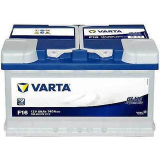 Bilbatteri - VARTA Blue Dynamic F16 - 580 400 074 (12 volt, 80 amp)