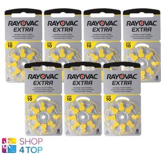 Rayovac Extra 10 (8 stk.) Høreapparatbatterier - 0 % Kviksølv