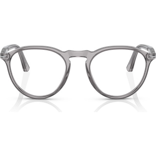 Persol Mand PO3286V 309 Vista -rammer Acetat Grå Transparent Pantos Normal