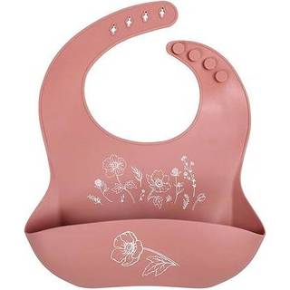 Filibabba Silicone bib with print - Fall Flowers