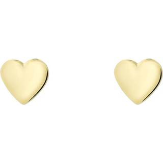 Ted Baker Harly Tiny Heart Gold Stud Earrings