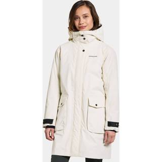 Didriksons Women's Ilsa Parka White Foam, 38