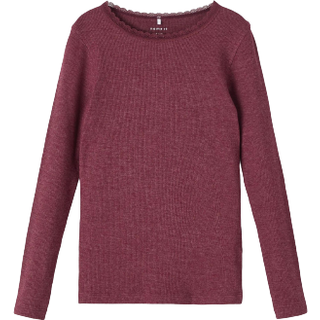 Name It Fig Melange Top