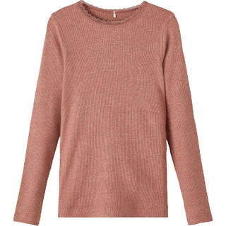 Name It Cognac Melange Top
