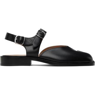 Maison Margiela Tabi leather sandals - black - EU 45