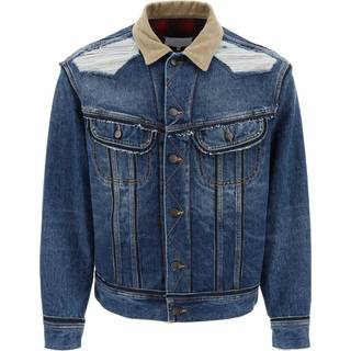 Maison Margiela Distressed denim jacket - blue - EU 46