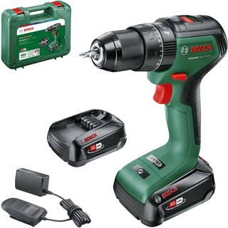Bosch AKKUSLAGBOREMASKINE UNIV 18V-60 2/4AH Slagboremaskine - 06039D7105 ✓ På lager - klar til levering og afhentning