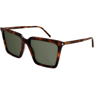 Saint Laurent SL 474 002 56 Solbriller Kvinder Tortoiseshell - Shiny Havana - 56mm