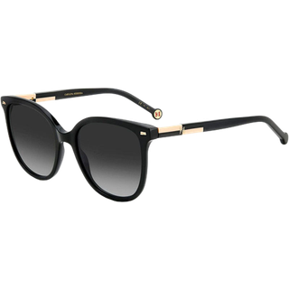 Carolina Herrera Kvinde HER 0136/S KDX/9O Solbriller Acetat Sort Grå Firkantet Skygge