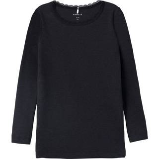 Basic Top Med Lange Ærmer