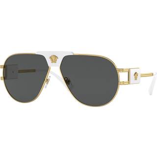 Versace VE2252 Asian Fit 147187 63 Solbriller Mænd Guld - Gold - 63mm