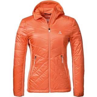 Schöffel Women's Hybrid Jacket Stams Syntetisk jakke Damer størrelse 38 farve rød/orange