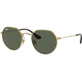 Ray - Ban Børn RJ9565S Jack 223/71 Solbriller Metal Guld Grøn Geometrisk Normal