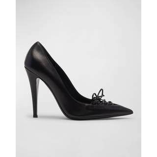 Tom Ford Corset 105 leather pumps - black - EU 40.5