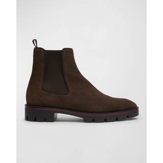Christian Louboutin Alpinosol suede ankle boots - brown - EU 42