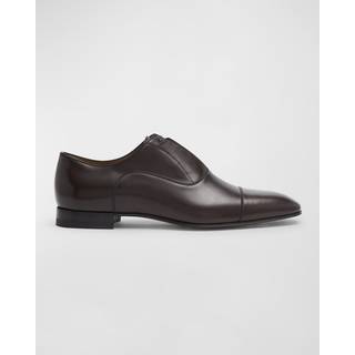 Christian Louboutin Greghost leather Oxford shoes - black - EU 39