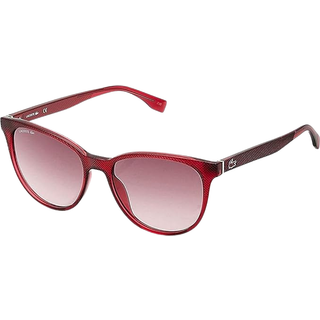 Lacoste Kvinde L859S 525 Solbriller Plast Fuchsia Grå Cat Eye Skygge