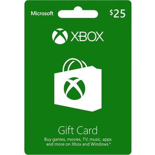 Xbox $ 25 gavekort