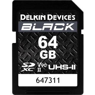DELKIN BLACK 64 GB SDXC UHS-II V90 R300/W250