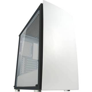LC Power Gaming 713W Bright_Sail_X - Kabinet - Tower - Hvid