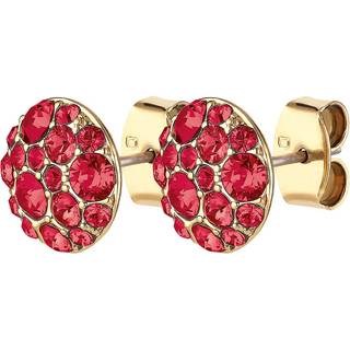 DYRBERG/KERN BLAIS ØRERING 370059 (Gold, Red, ONESIZE)