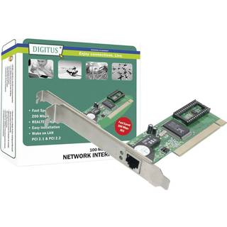 DIGITUS DN-1001J - Fast Ethernet PCI Network Card