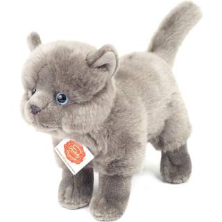 Karteuser kat der står Sød realistisk kattebamse