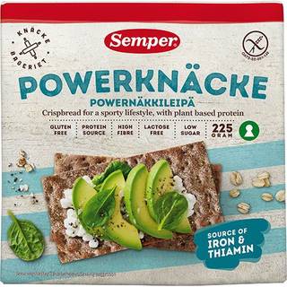 Semper Knækbrød Powerknæk Glutenfri - 225 g