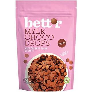 Bett'r Chokoladeknapper Pink Vegan Ø m. frysetørrede jordbær - 200 g.