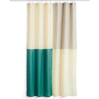 HAY - Badeforhæng - Check Shower curtain - grøn