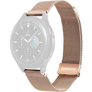 DUX DUCIS Samsung Galaxy Watch 6/6 Classic etc. Milanesisk urrem - Sølv