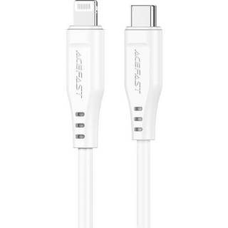 Kabel USB MFI Acefast C3-01, USB-C til Lightning, 30W, 1,2m - Hvid