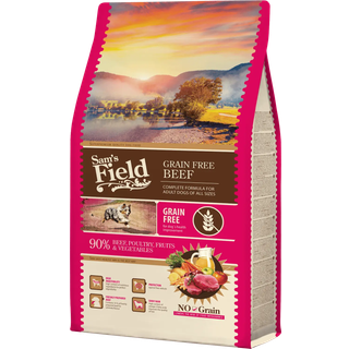 Sams Field Grain Free Angus Beef (2,5 kg) (Bedst før: 23/05/26)