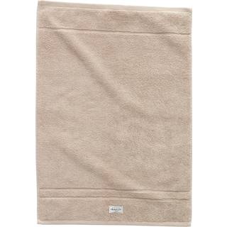 Gant Home Premium Håndklæde 50x70 Cm Silver Sand - Håndklæder & Badelagner Økologisk Bomuld - 852012403-267