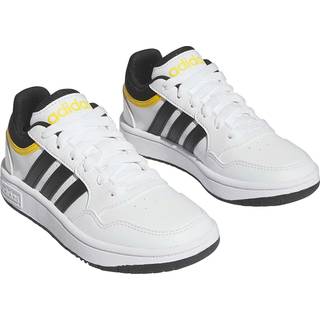 Hoops sko - Cloud White / Core Black / Bold Gold - 39 1/3