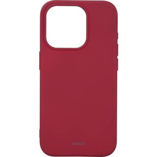 ONSALA Phone Case Silicone MagSeries Deep Red - iPhone 15 Pro