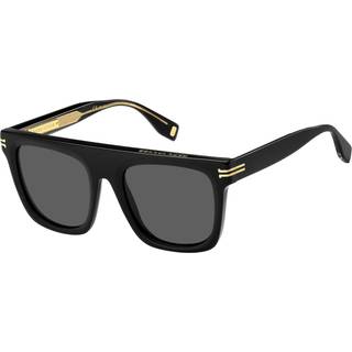 Marc Jacobs Kvinde MJ 1044/S 807/IR Solbriller Acetat Sort Grå Firkantet Normal