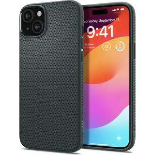 Spigen Liquid Air (iPhone 15) - Mørkeblå
