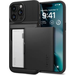 Spigen Slim Armor CS (Phone 15 Pro Max) - Sort