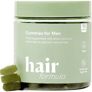 Hair Formula Gummies For Men - 1 måneds forbrug (1 glas á 90 gummies)